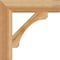 Ekena Millwork Legacy Block Rough Sawn Bracket, Western Red Cedar, 4"W x 20"D x 20"H BKT04X20X20LEC05RWR - alternate 2
